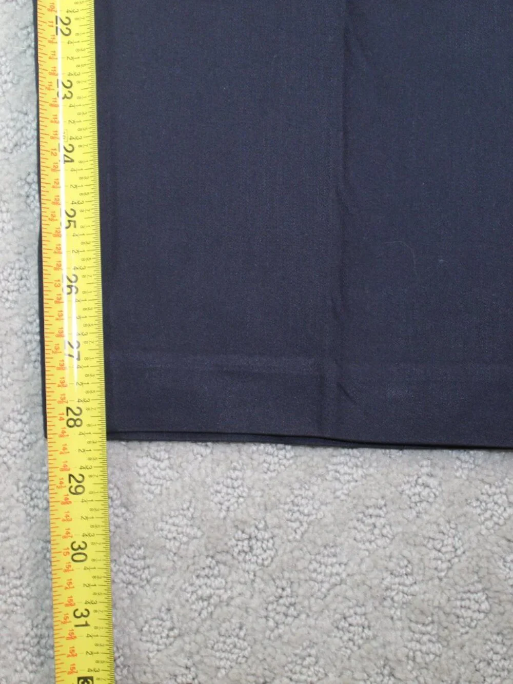 Talbots Size 10 Navy Blue Fully Lined Pleated Front Dress Pants